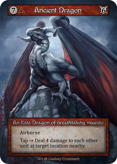Alpha - Ancient Dragon - Foil