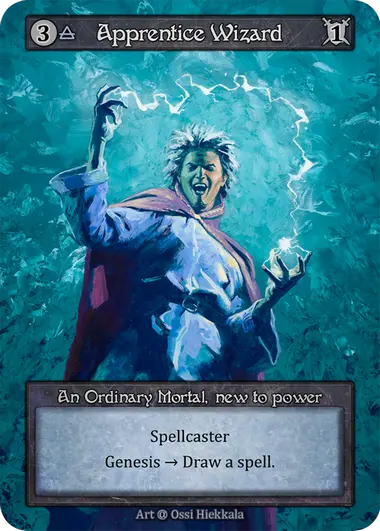 Alpha - Apprentice Wizard - Foil