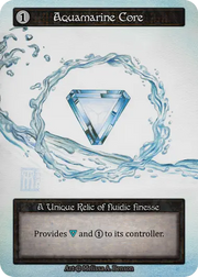 Alpha - Aquamarine Core - Foil