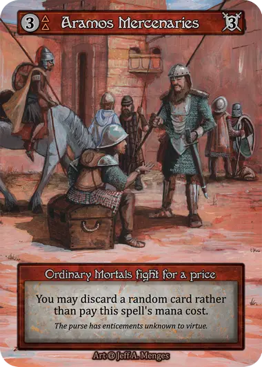 Aramos Mercenaries - Beta / Foil
