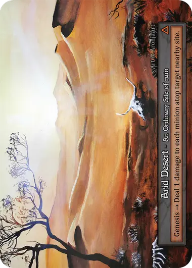 Arid Desert - Beta / Foil