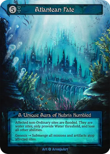 Beta - Atlantean Fate - Foil