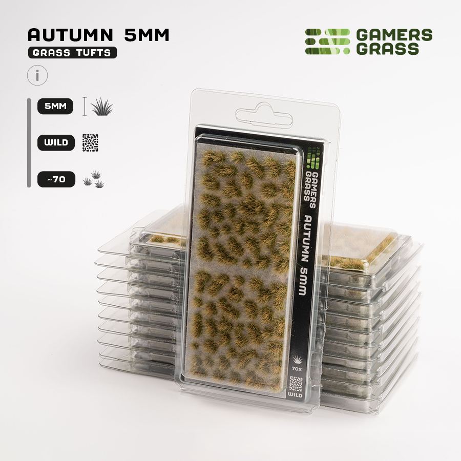 Gamers Grass: Grass Tufts 2-6mm - Autumn Wild 5mm