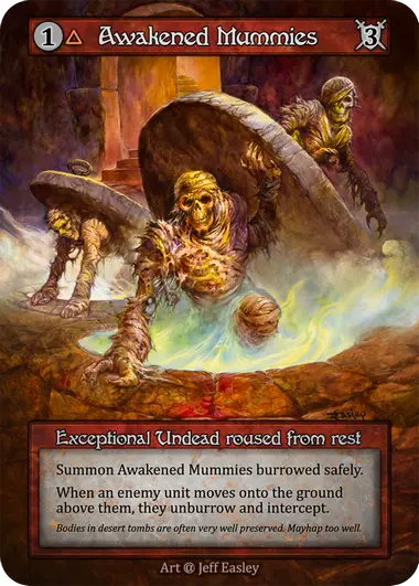Beta - Awakened Mummies - Foil