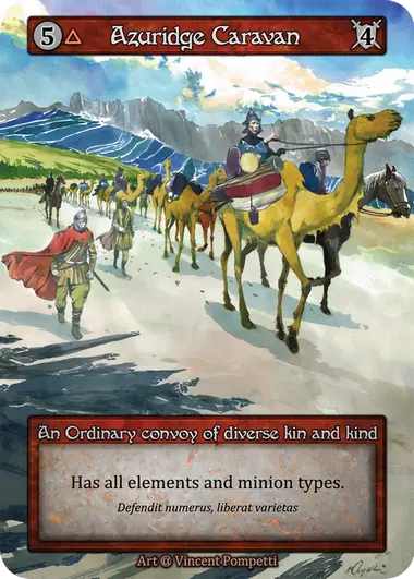 Beta - Azuridge Caravan - Foil