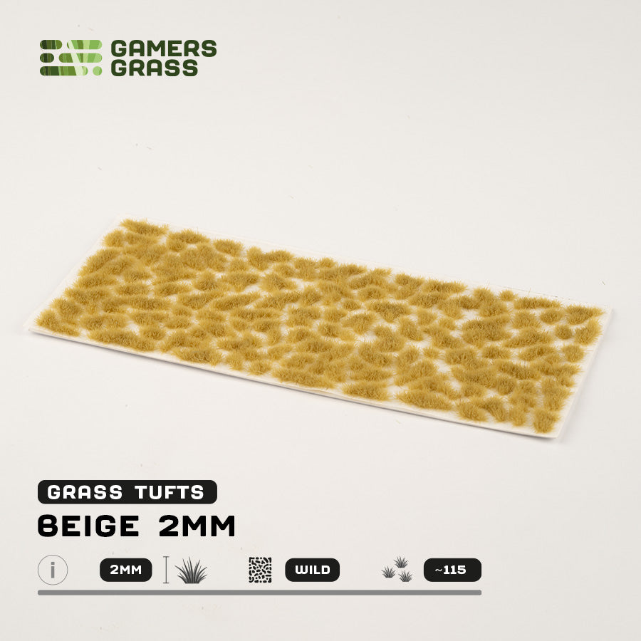 Gamers Grass: Grass Tufts 2-6mm - Beige 2mm