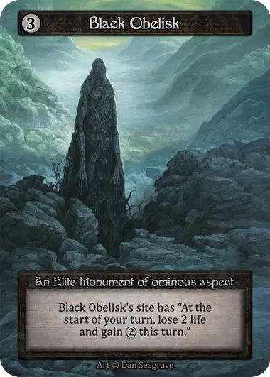 Alpha - Black Obelisk - Non-Foil