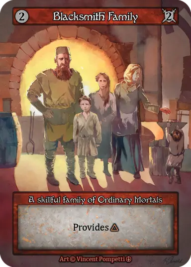 Arthurian Legends - Blacksmith Family - Foil