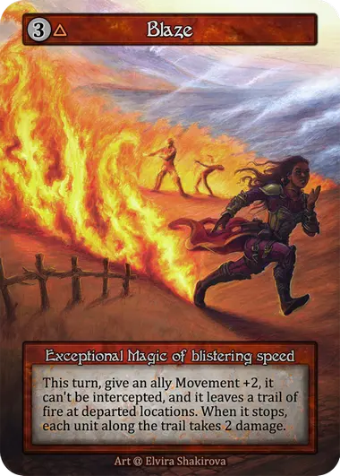 Beta - Blaze - Foil