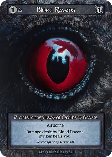 Beta - Blood Ravens - Non-Foil