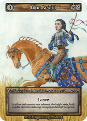 Arthurian Legends - Blue Knight - Foil