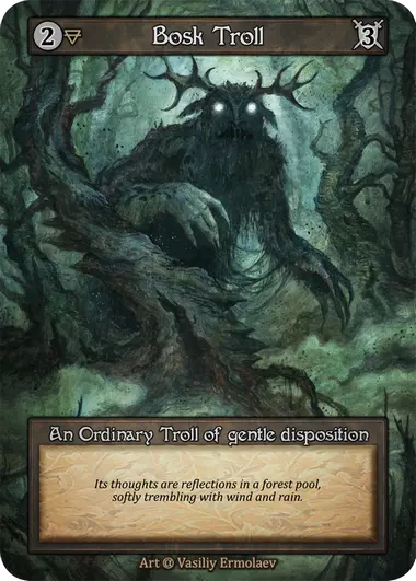 Beta - Bosk Troll - Foil