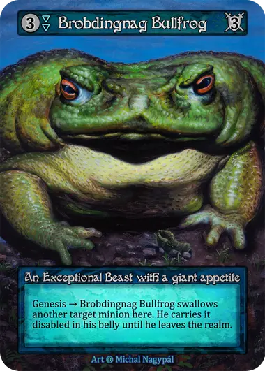 Brobdingnag Bullfrog - Alpha / Non-Foil