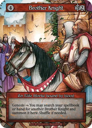 Arthurian Legends - Brother Knight - Foil