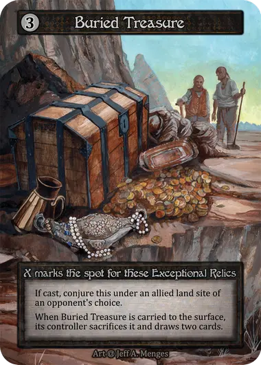 Beta - Buried Treasure - Foil