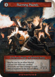 Arthurian Legends - Burning Hands - Foil
