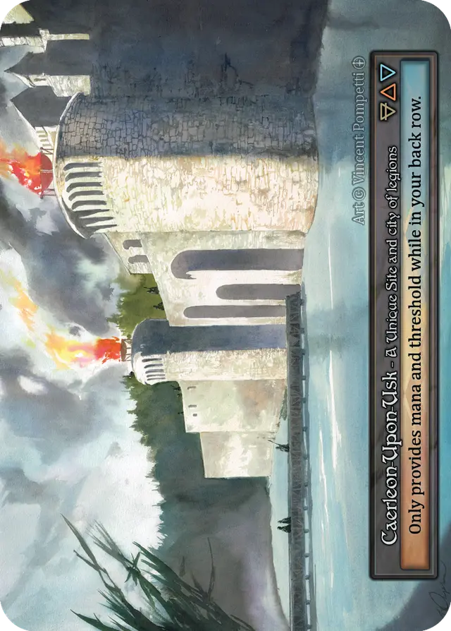 Arthurian Legends - Caerleon-Upon-Usk - Foil