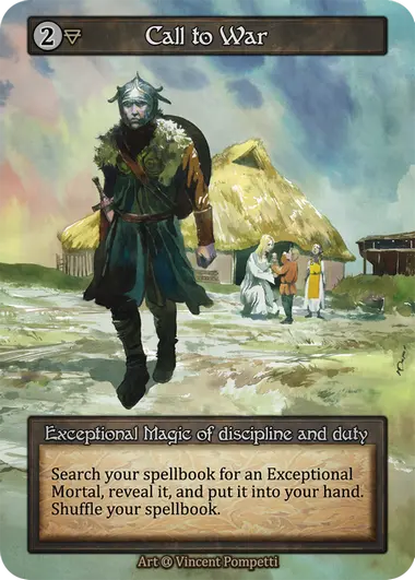 Beta - Call to War - Foil