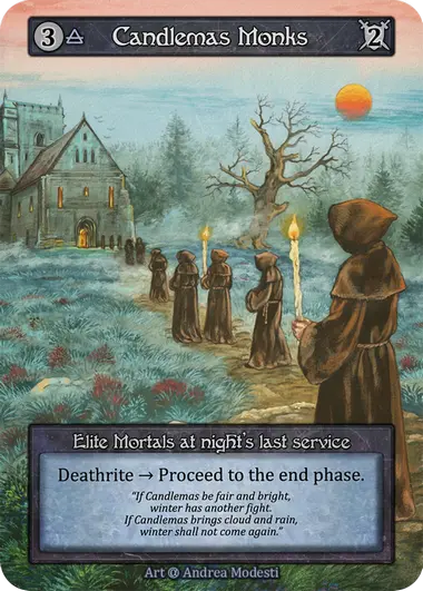 Alpha - Candlemas Monks - Non-Foil