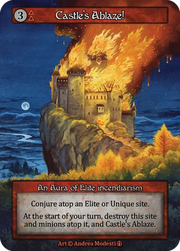 Arthurian Legends - Castle's Ablaze! - Foil