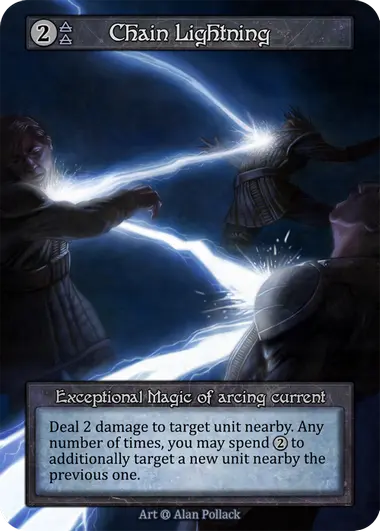 Beta - Chain Lightning - Foil