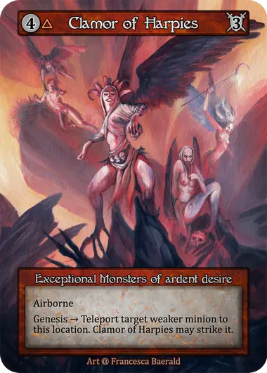 Alpha - Clamor of Harpies - Foil