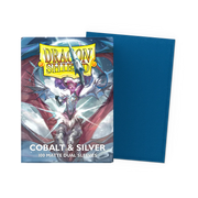 Dragon Shield Matte Dual Cobalt & Silver