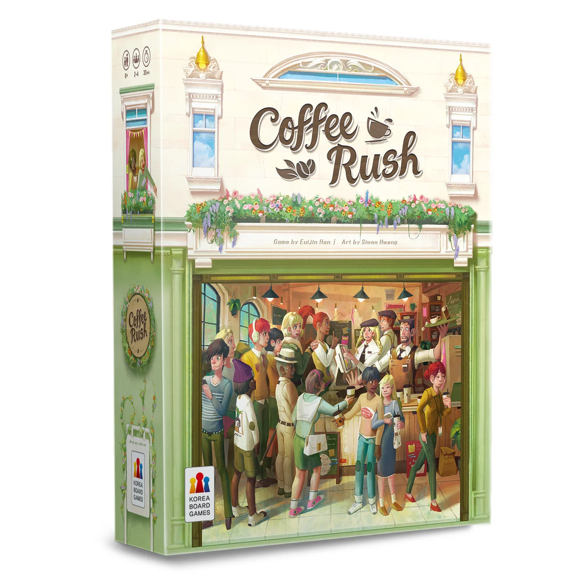 Board Game - Coffee Rush The Base Game
