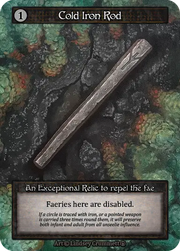 Arthurian Legends - Cold Iron Rod - Non-Foil