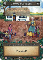 Arthurian Legends - Common Cottagers - Foil