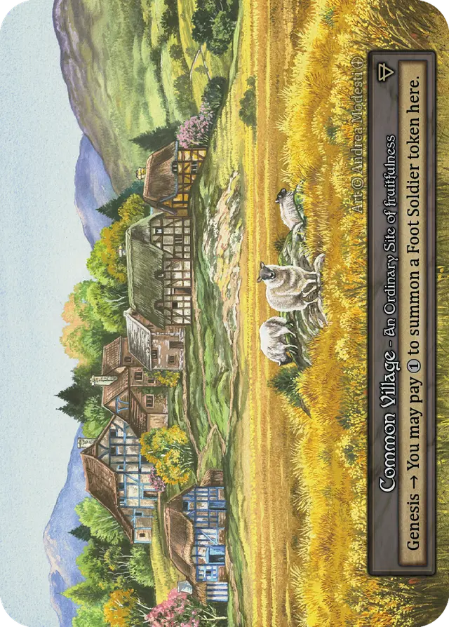 Arthurian Legends - Common Village - Foil