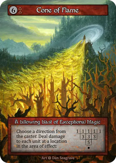 Alpha - Cone of Flame - Foil
