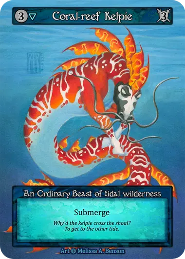 Coral-Reef Kelpie - Alpha / Non-Foil