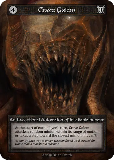 Beta - Crave Golem - Foil