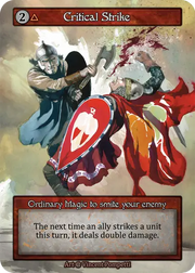 Beta - Critical Strike - Non-Foil