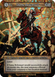 Arthurian Legends - Dame Britomart - Foil