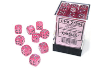 Chessex 12mm d6 Dice Block Borealis Pink/silver