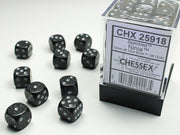 Chessex 12mm d6 Dice Block Speckled Ninja