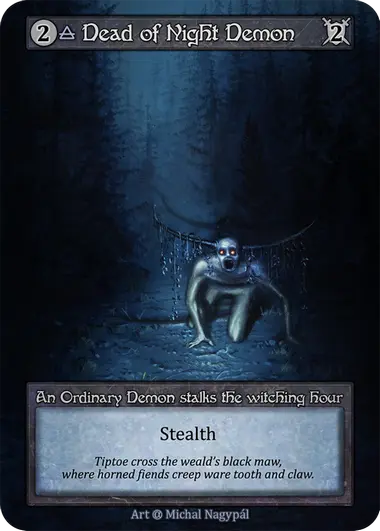 Alpha - Dead of Night Demon - Foil