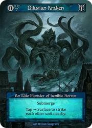 Beta - Diluvian Kraken - Foil