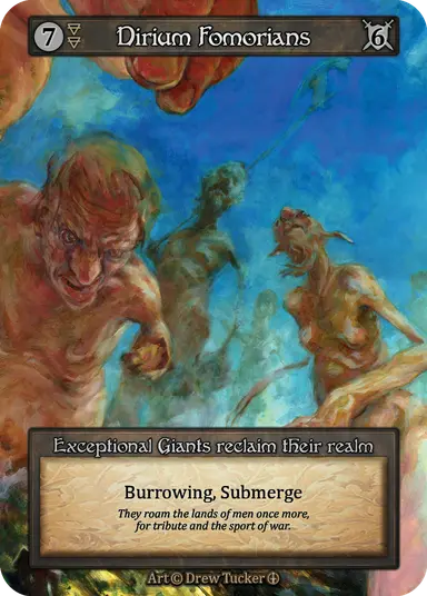 Arthurian Legends - Dirium Fomorians - Non-Foil