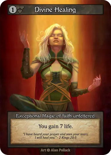 Alpha - Divine Healing - Non-Foil