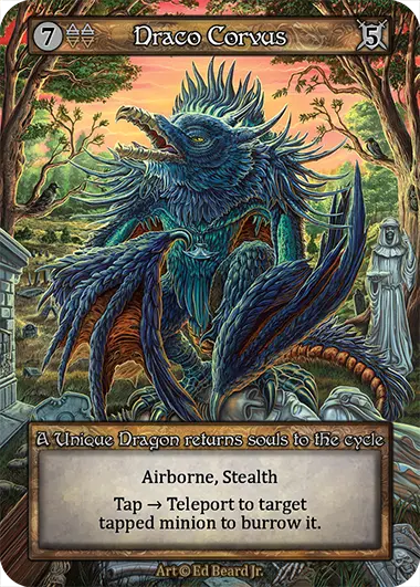 Dragonlord - Draco Corvus - Foil