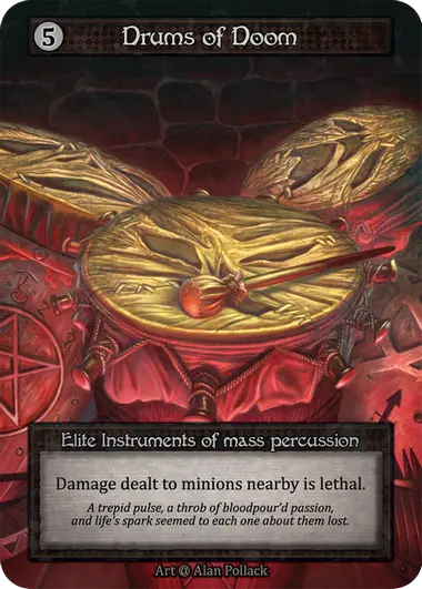 Drums of Doom - Beta / Non-Foil