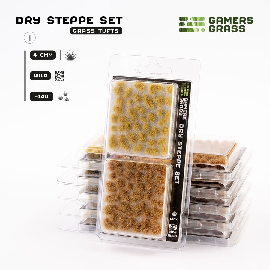 Gamers Grass: Tuft Sets - Dry Steppe