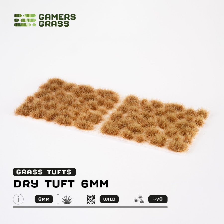 Gamers Grass: Grass Tufts 2-6mm - Dry Tuft 6mm
