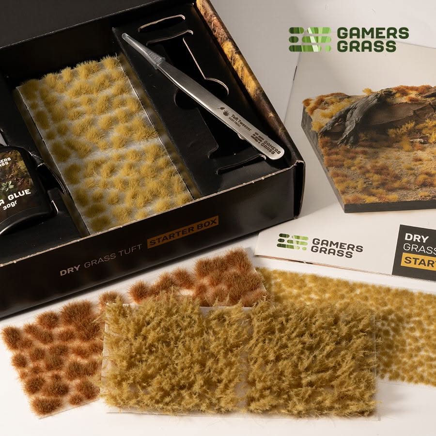 Gamers Grass: Grass Tuft Starter Box - Dry