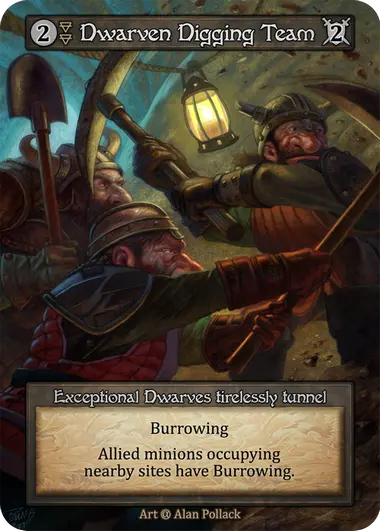 Beta - Dwarven Digging Team - Foil