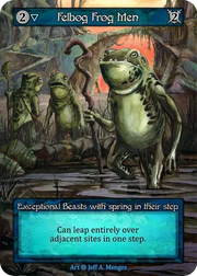 Alpha - Felbog Frog Men - Foil