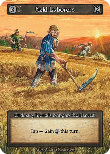 Arthurian Legends - Field Laborers - Non-Foil